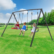 metal swing set