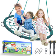 750 lbs 40" Spider Tree Swing for Kids and Adults with 9.8 FT Swing Hanging Straps