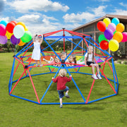 Hapfan 10*5ft Giant Heavy Duty Steel Climbing Dome with Climbing Net