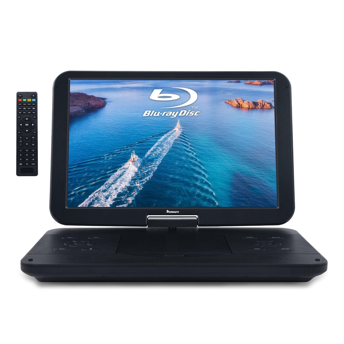 Portable Blu-Ray DVD Player for Car with with 14 inch screen and