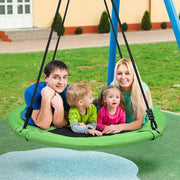 40 Inch Outdoor Saucer Swing 900D Oxford Waterproof with Accessories - Autojoy