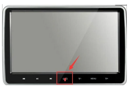 How to solve the problem that the headrest DVD player cannot be switched on?