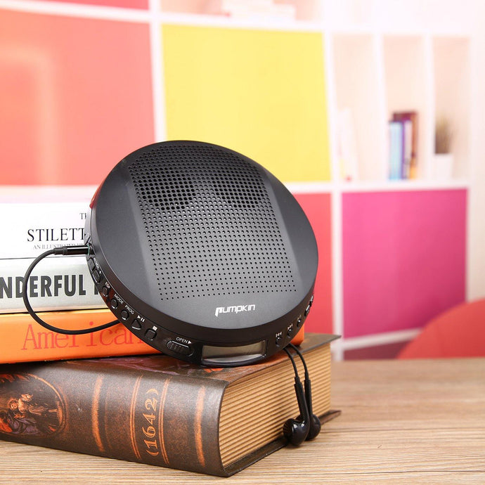 Customer Review on Portable Music CD Player with on-ear Headphones (BQ0254B)