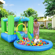 Kids Inflatable Bounce House Jumping Castle Slide Climber Bouncer Blower