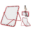 Patiassy Baseball Rebounder Net with Adjustable Angles, Heavy Duty Baseball Softball Bounce Back Net for Pithching, Fielding, Catching and Throwing Training Without Installation - Autojoy
