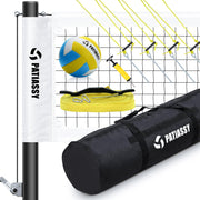 Portable Outdoor Indoor Volleyball Net Set with Storage Bag