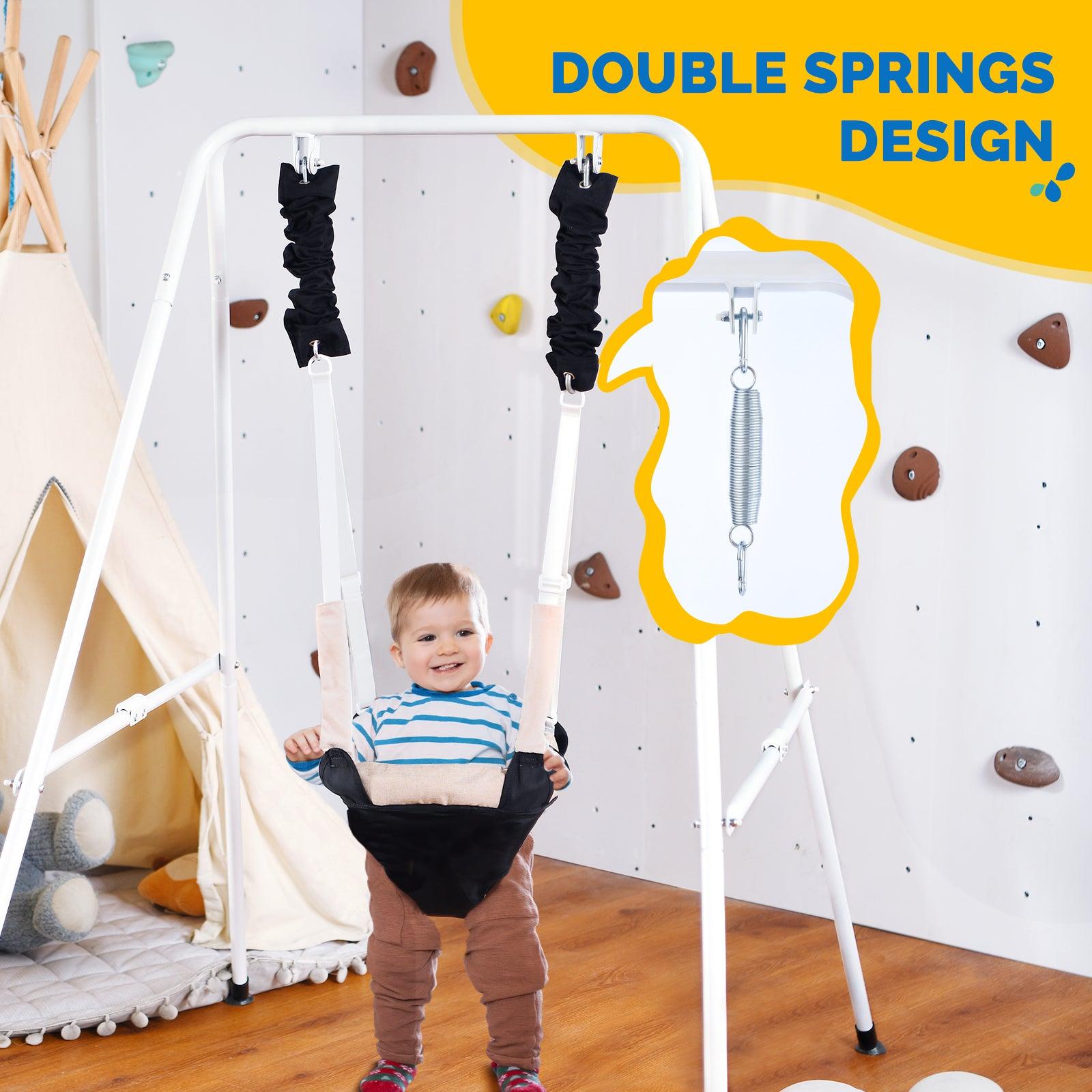 Baby Jumper and Bouncer with Stand for Indoor and Outdoor Autojoy