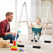 Toddler Swing Set with Heavy Duty Foldable Stand for Indoor and Outdoor