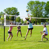 Portable Outdoor Indoor Volleyball Net Set with Storage Bag - Autojoy