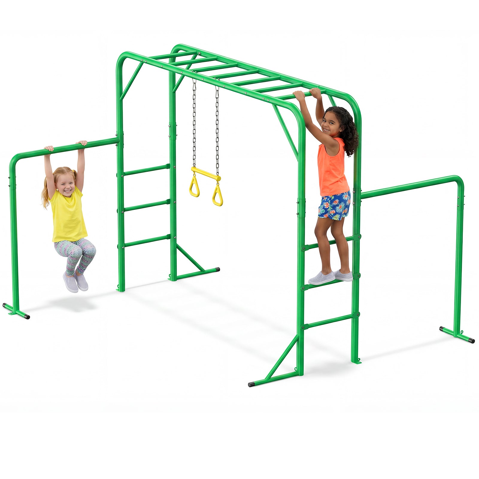 Swing Bars Basic Heavy Duty 3-in-1 Monkey Bars for Backyard | Outdoor Playground Set for ...