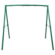440LBS Heavy Duty A-frame Design Metal Swing Stand for Double Swings